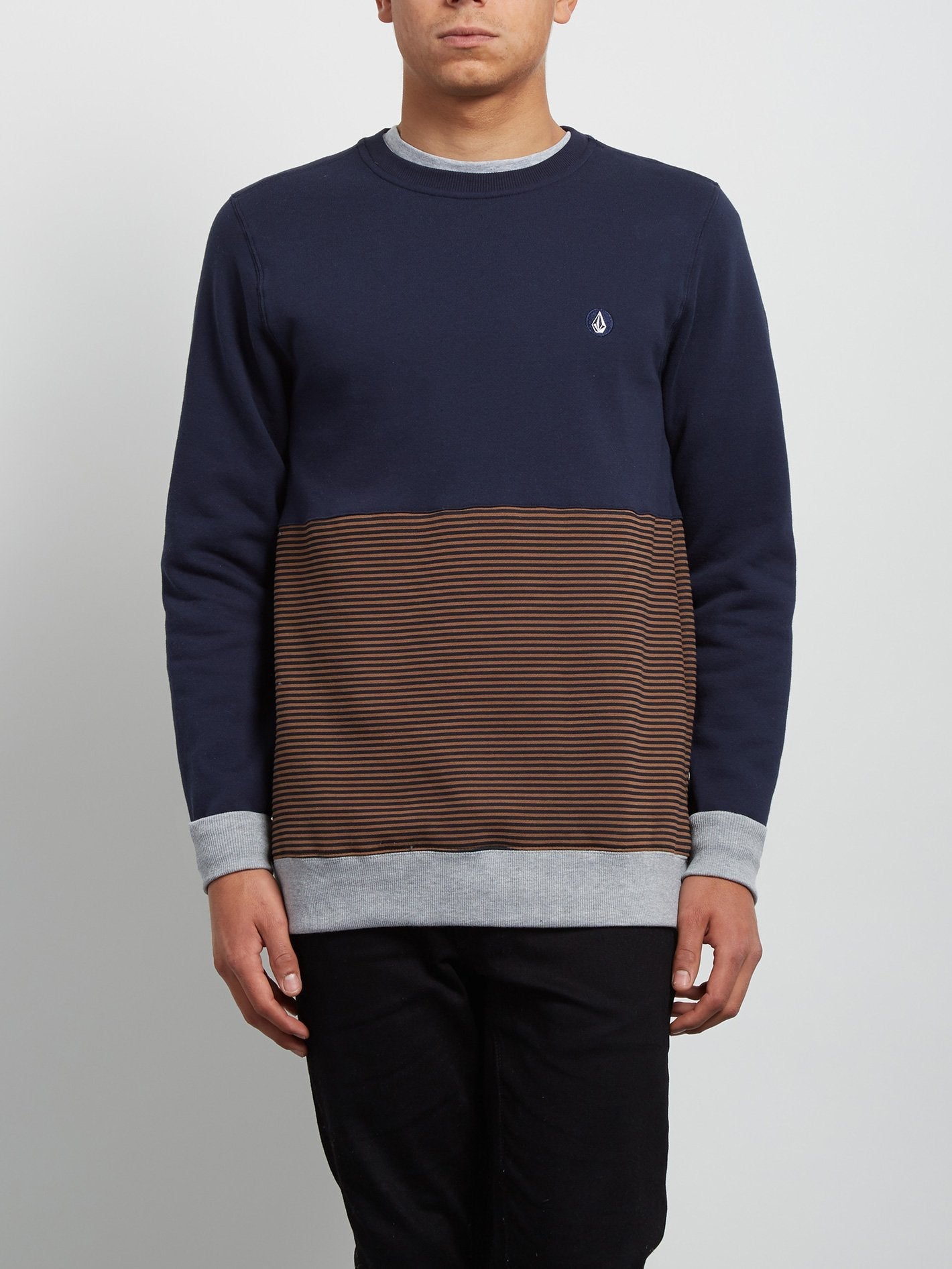 Threezy Crew Sweatshirt - Hazelnut