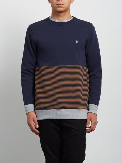 Threezy Crew Sweatshirt - Hazelnut