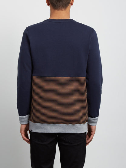 Threezy Crew Sweatshirt - Hazelnut