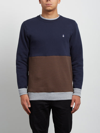 Threezy Crew Sweatshirt - Hazelnut