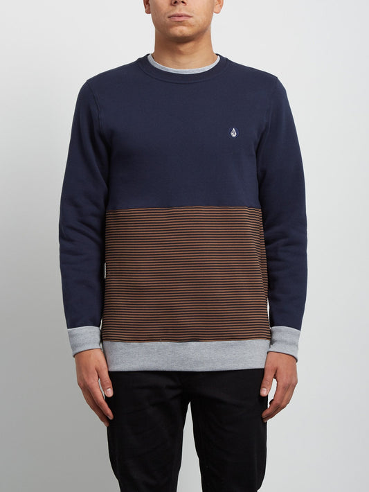 Threezy Crew Sweatshirt - Hazelnut