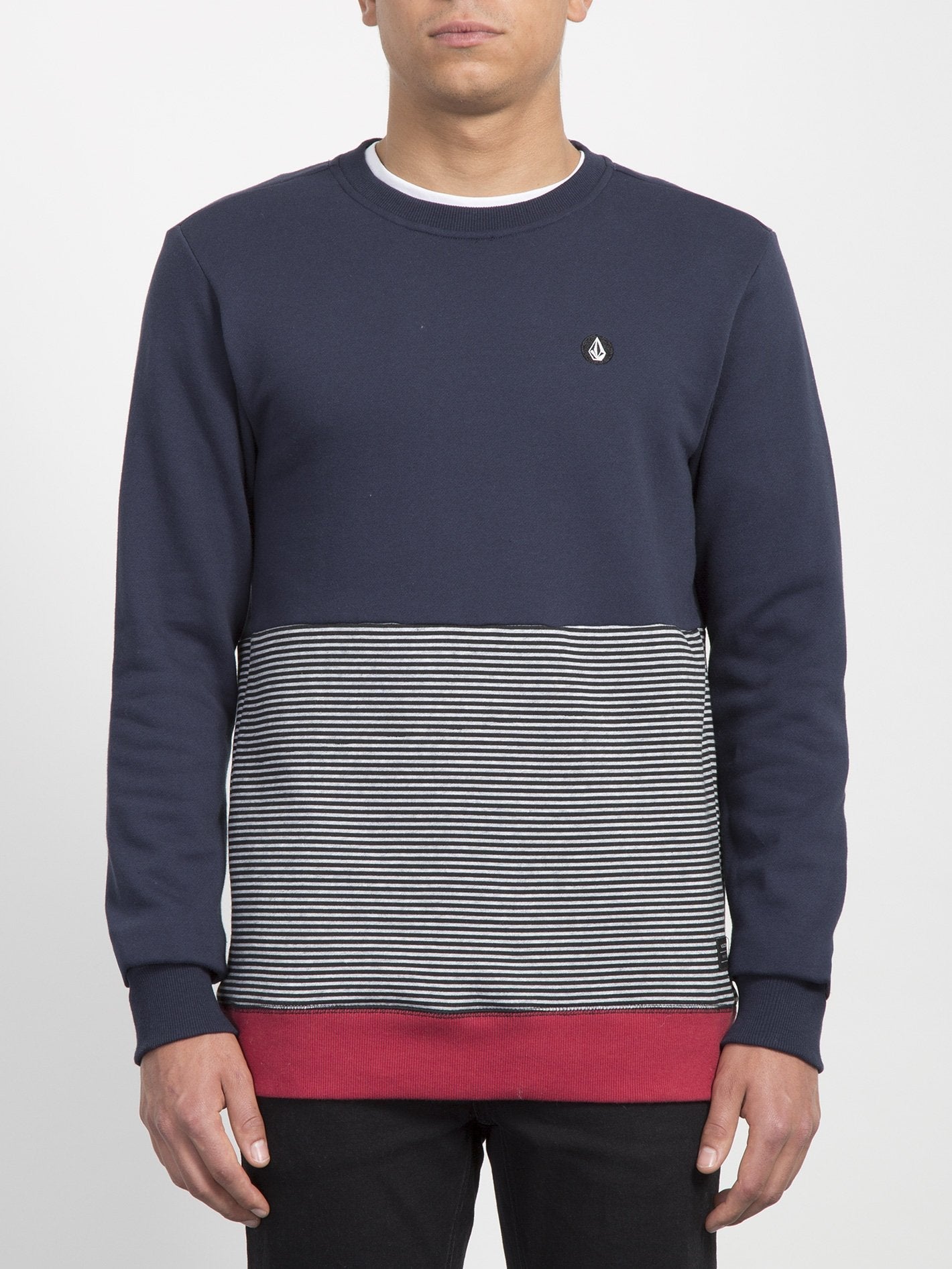 Threezy Crew Sweater  - Navy