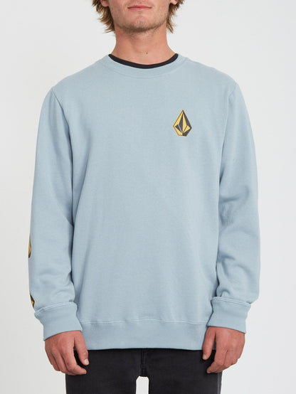 Deadly Stones Crew Sweater - Cool Blue
