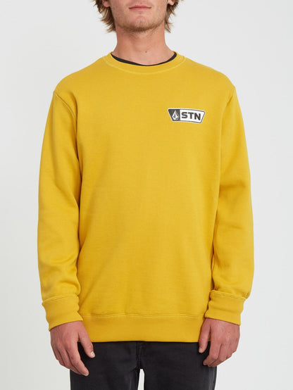 Supply Stone Crew Sweater - Gold