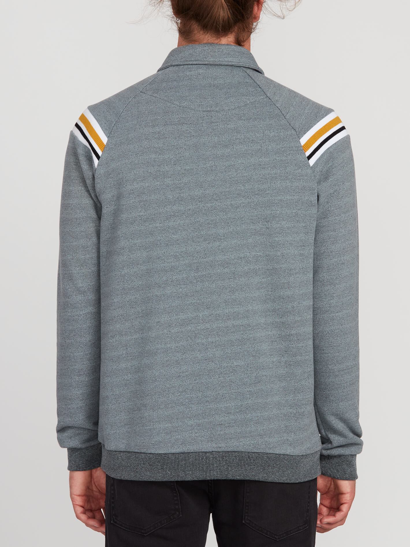 CJ Collins Vpolo Crew Sweater - Cool Blue