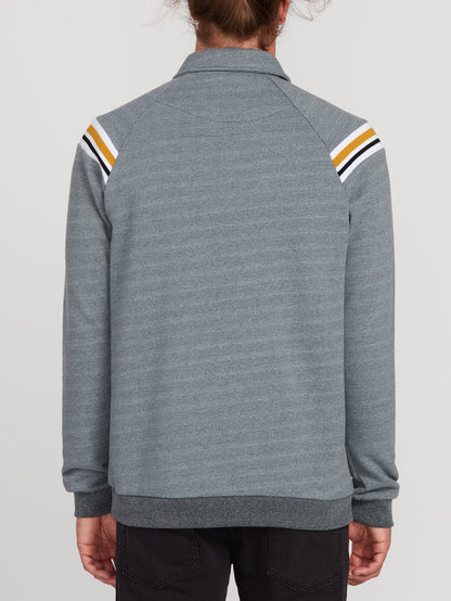 CJ Collins Vpolo Crew Sweater - Cool Blue