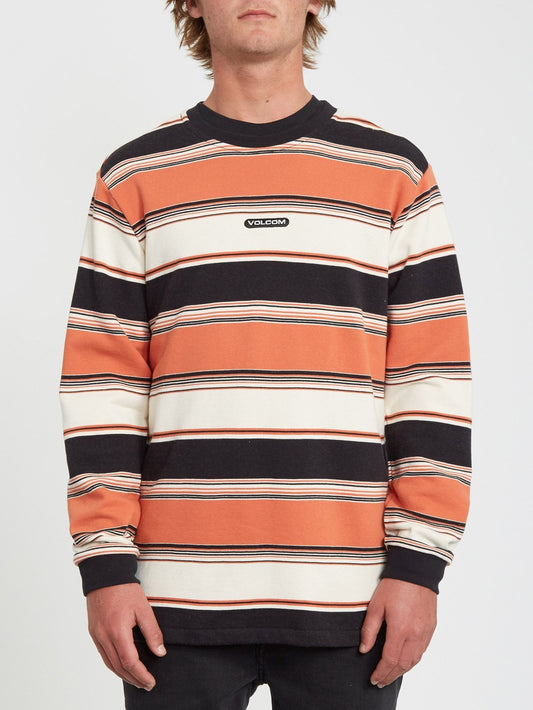 Canionne Crew Sweater - Burnt Orange