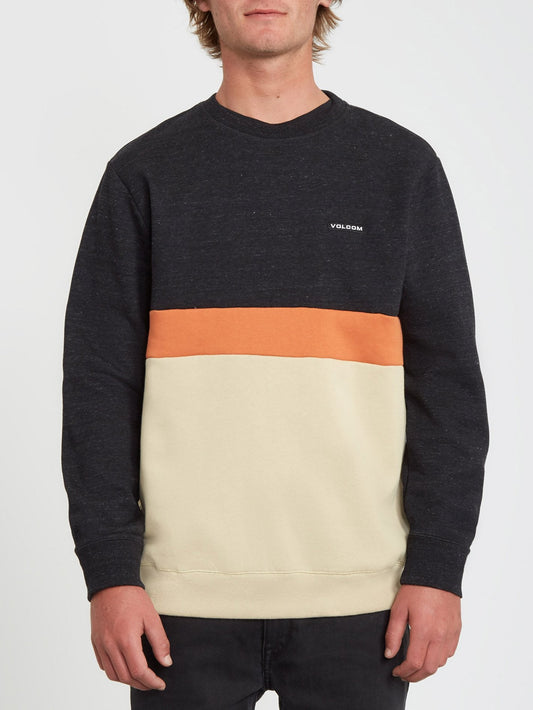 Single Stone Div Crew Sweater - Almond