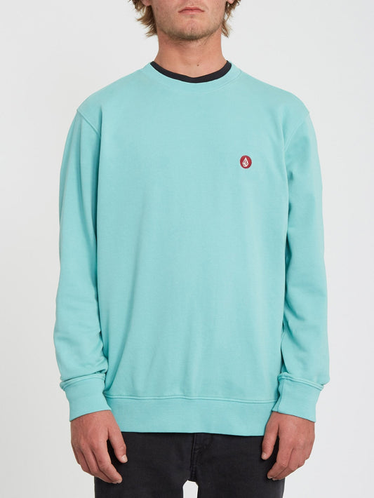 Notrama Crew Sweater - Mysto Green
