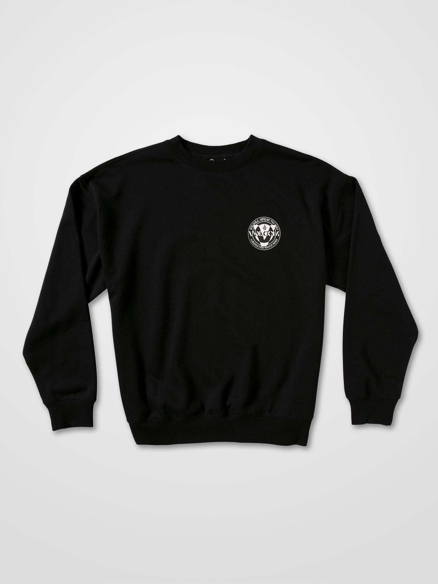 Roadie Crew Fleece Sweatshirt - Black