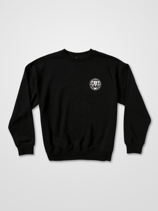 Roadie Crew Fleece Sweatshirt - Black