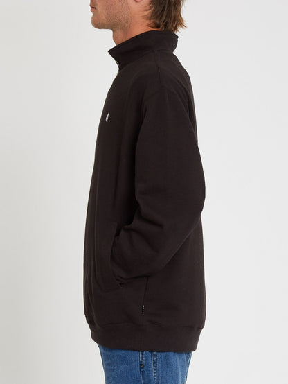 Serum Quarter Zip Sweatshirt - Black