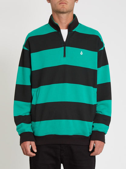 Serum Quarter Zip Sweatshirt - Synergy Green