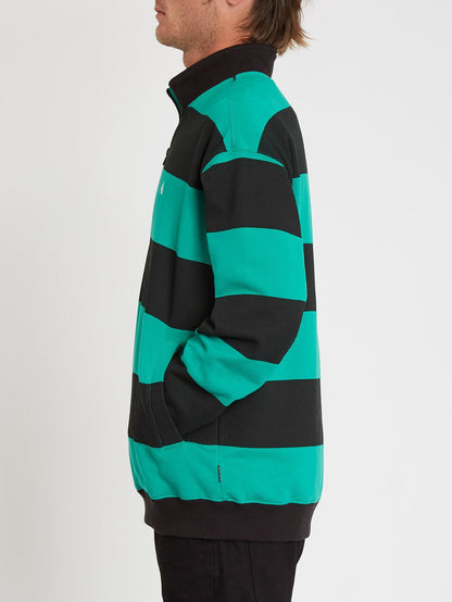 Serum Quarter Zip Sweatshirt - Synergy Green