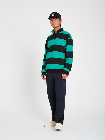 Serum Quarter Zip Sweatshirt - Synergy Green