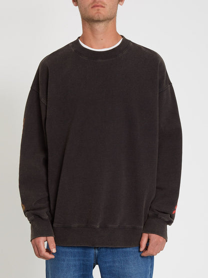 Harcid Wash Sweatshirt - Black