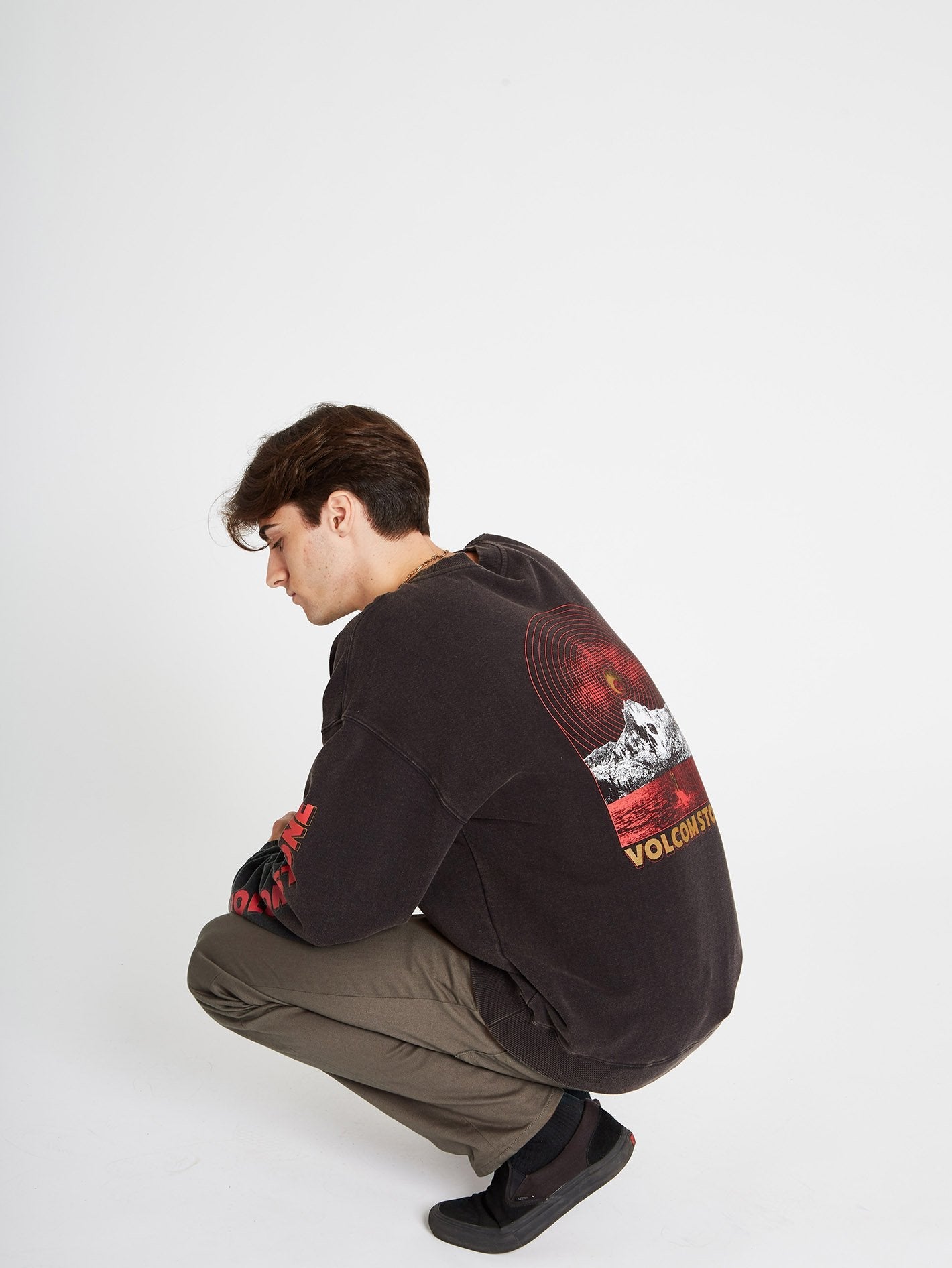 Harcid Wash Sweatshirt - Black