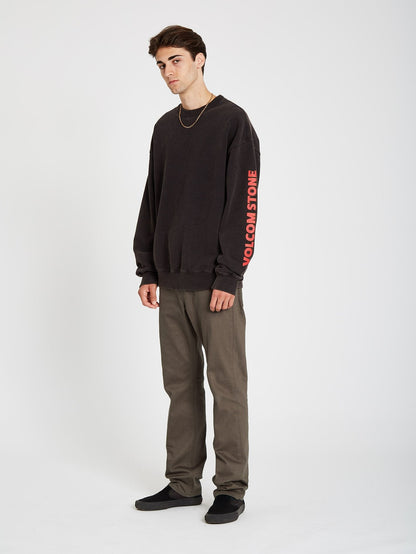Harcid Wash Sweatshirt - Black