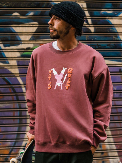 Egle Zvirblyte Sweatshirt - ROSE BROWN