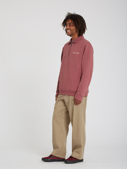 Serum Sweatshirt - ROSE BROWN