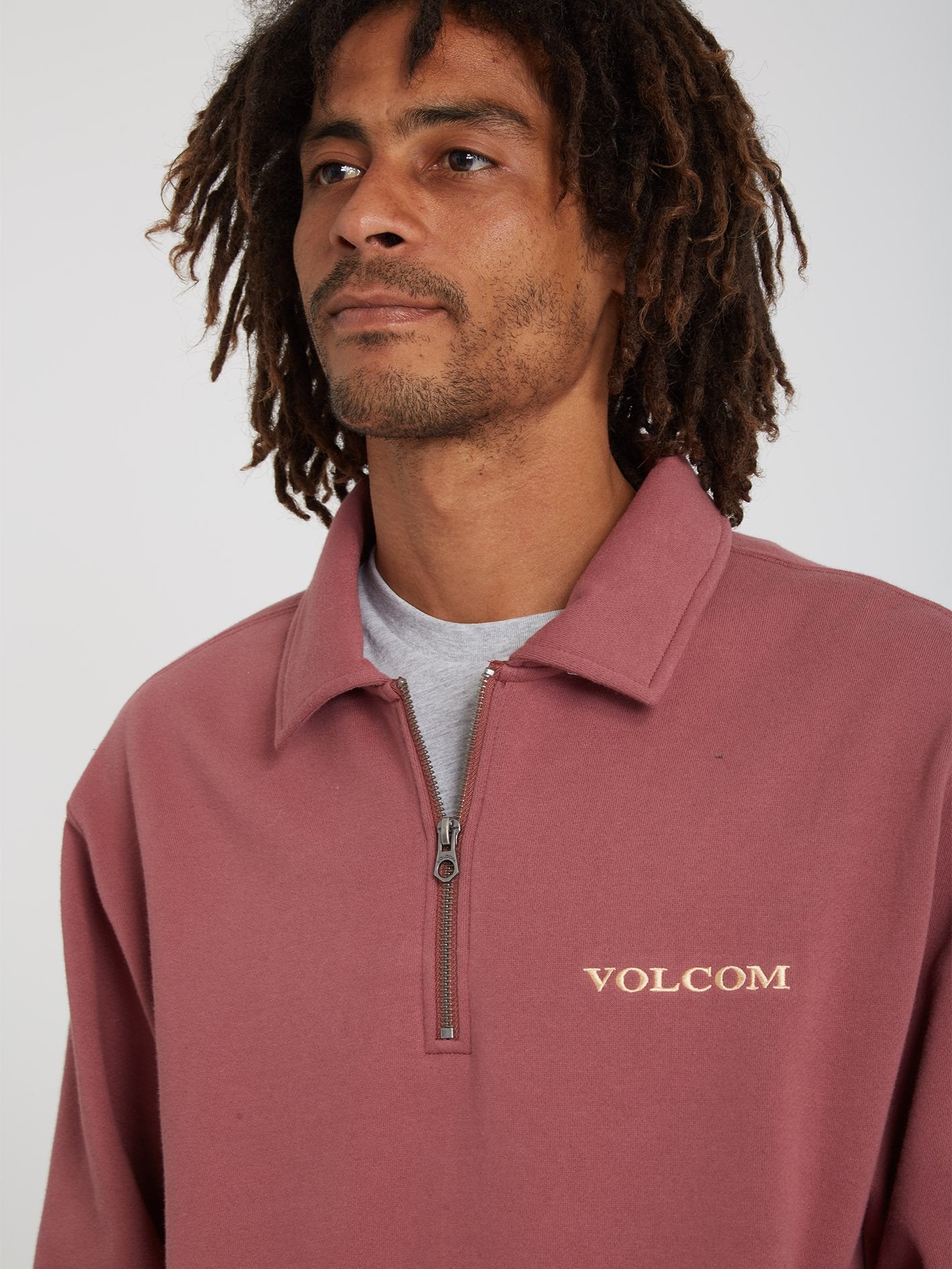 Serum Sweatshirt - ROSE BROWN