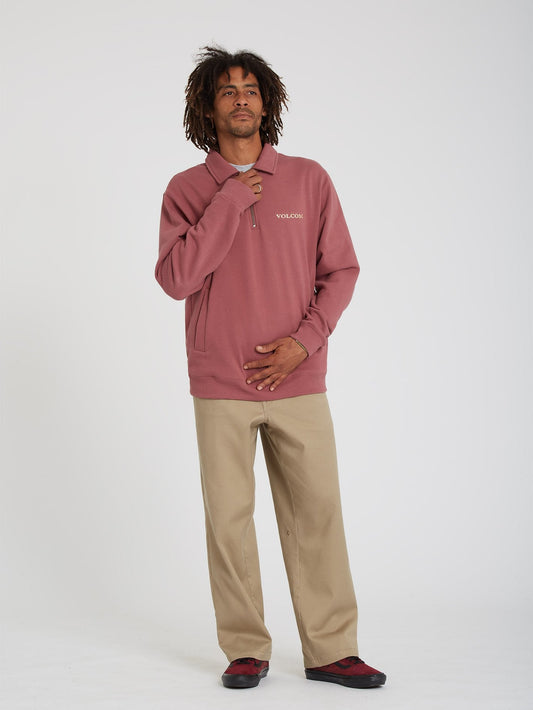 Serum Sweatshirt - ROSE BROWN