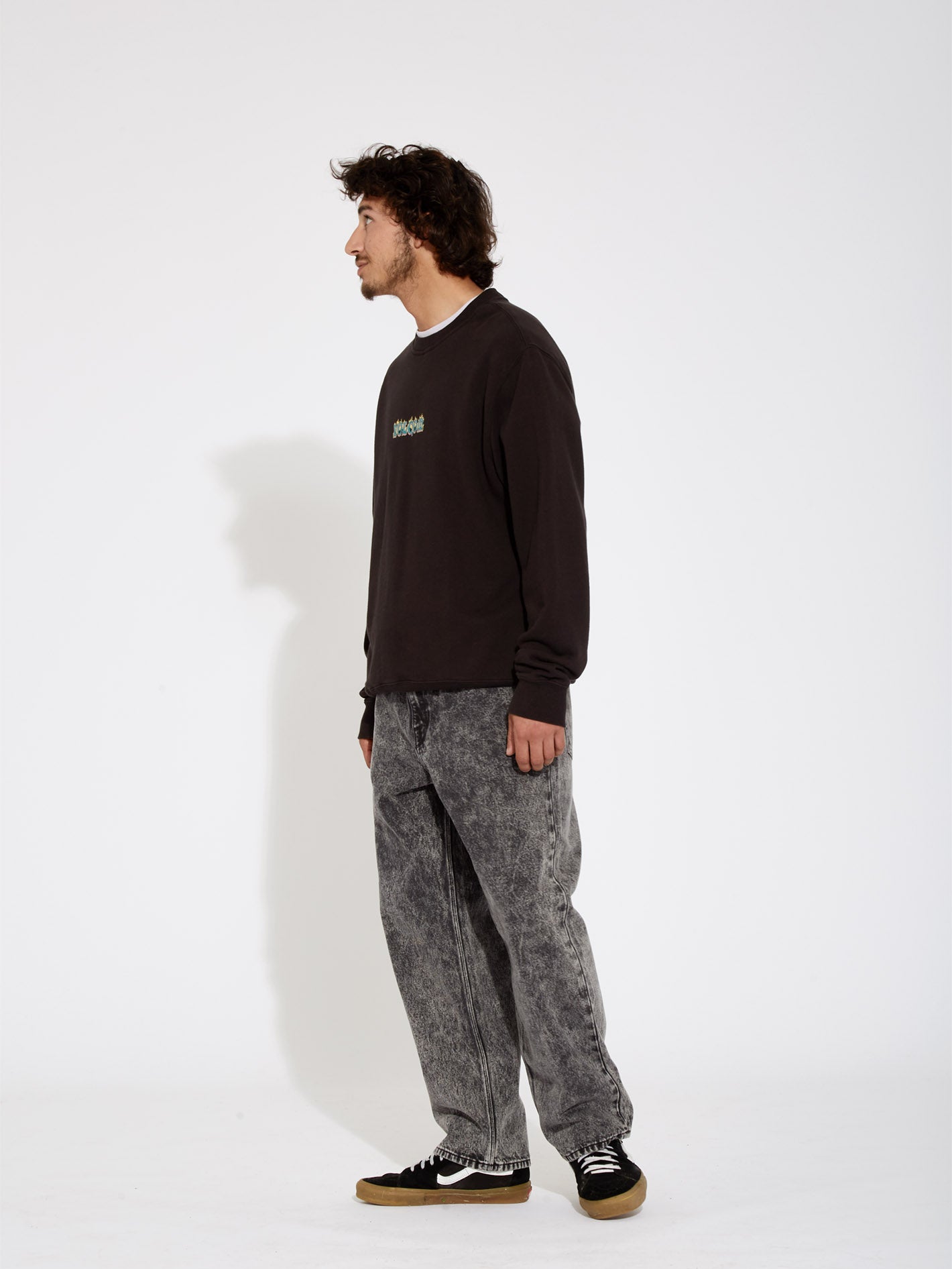 Alstone Sweatshirt - BLACK