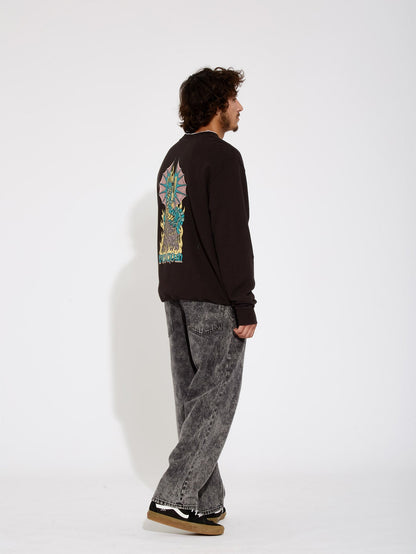 Alstone Sweatshirt - BLACK