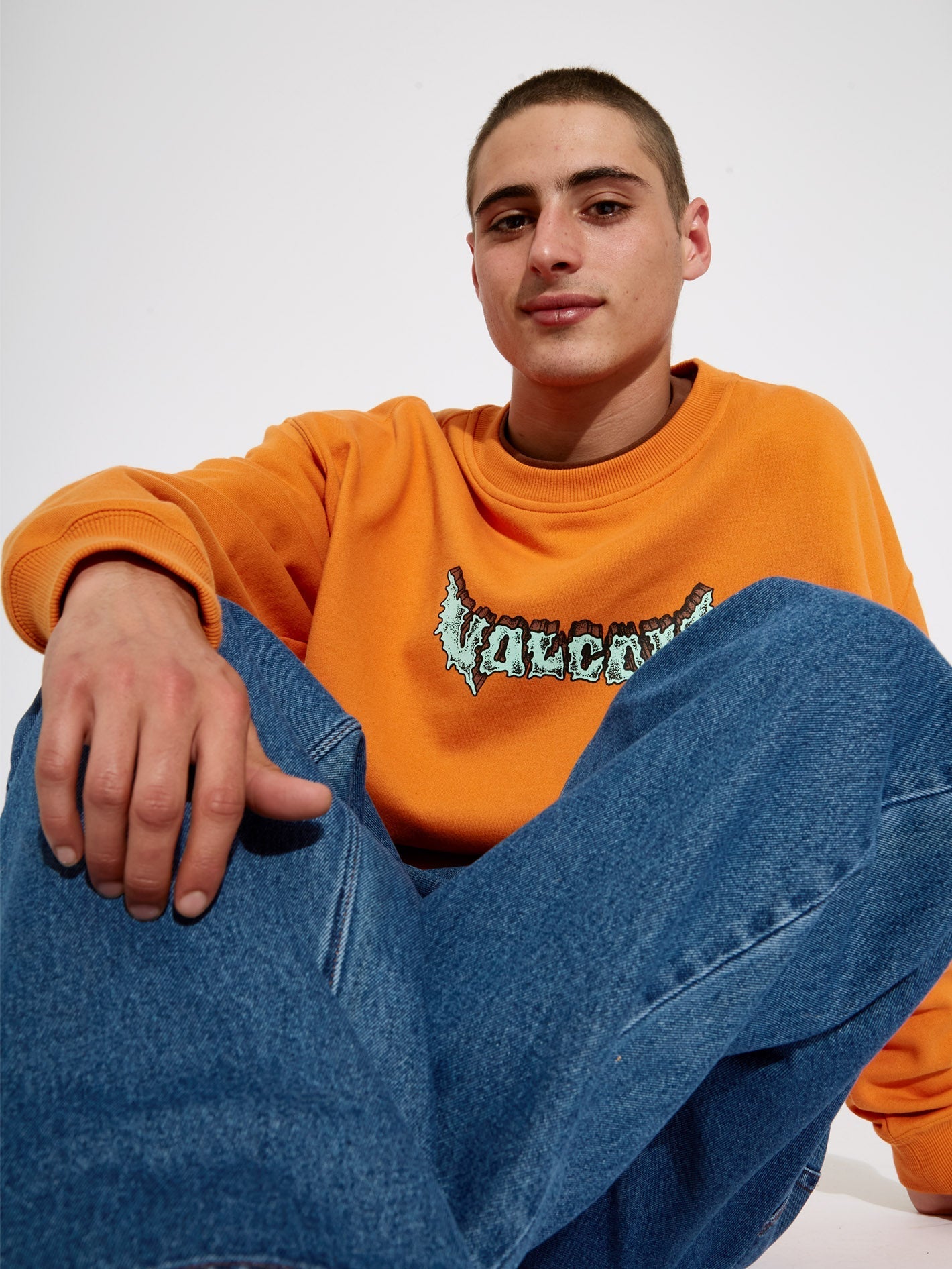 Nofing Sweatshirt - SAFFRON