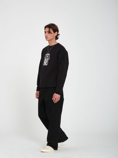Watanite Sweatshirt - BLACK