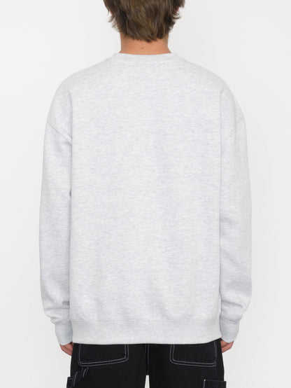 Volcom Stone Sweatshirt - BONE HEATHER