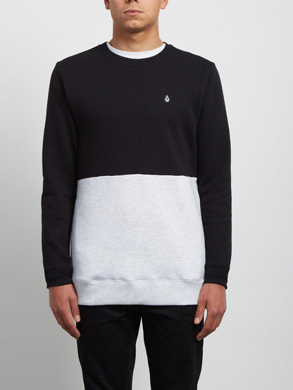 Single Stone Division Crew Sweatshirt - Black Out