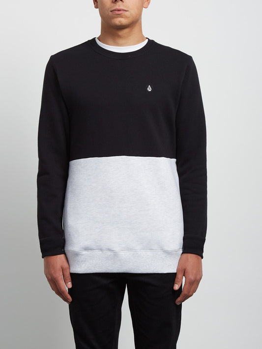Single Stone Division Crew Sweatshirt - Black Out