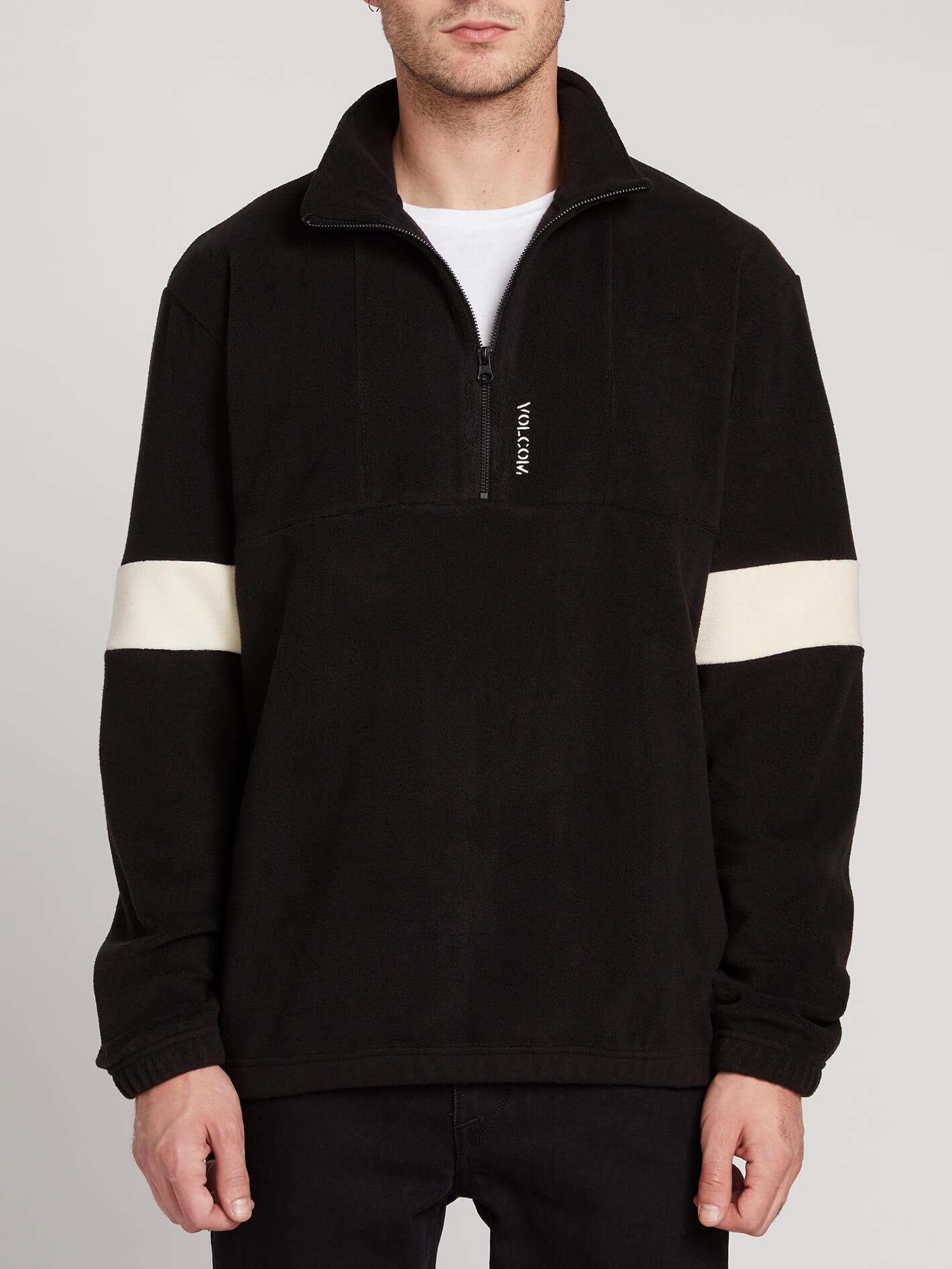 Trekker Sherpa Sweater - Black