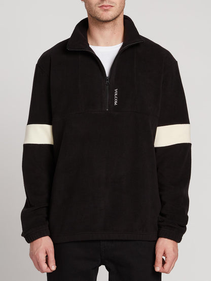 Trekker Sherpa Sweater - Black