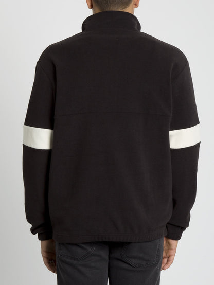 Trekker Sherpa Sweater - Black