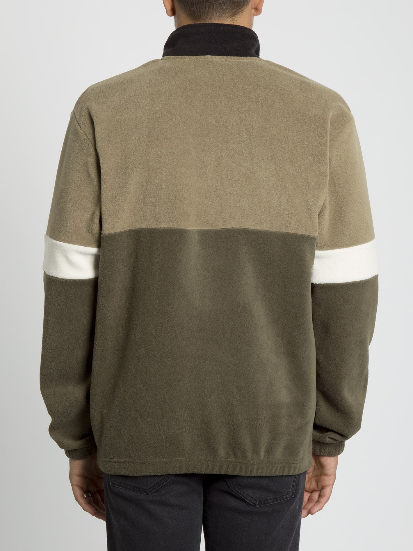 Trekker Sherpa Sweater - Dark Olive