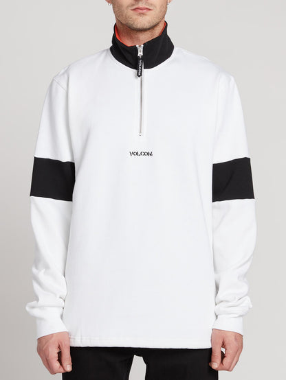 Rixon Fleece Sweater - White