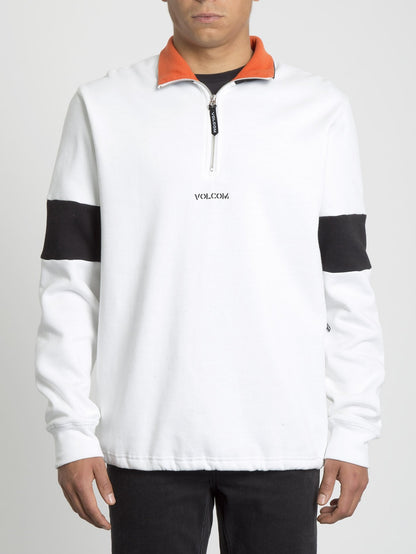 Rixon Fleece Sweater - White
