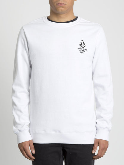 Mike Giant Sweater - White