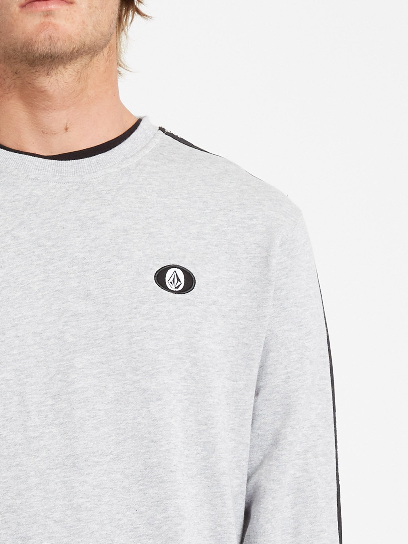 Rysin Sweatshirt - HEATHER GREY