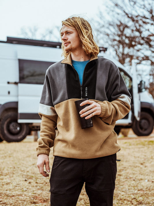 Rekker Polar Sweatshirt - SANDDUNE