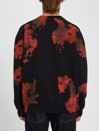 Pentagram Pizza Sweatshirt - MULTI