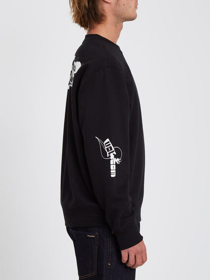 Catch 91 Sweatshirt - BLACK