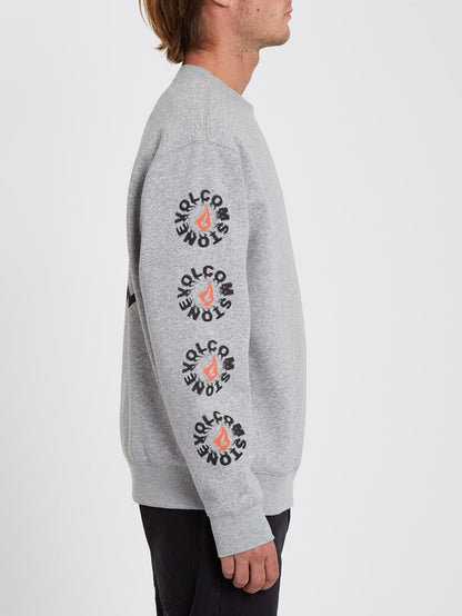 Catch 91 Sweatshirt - HEATHER GREY