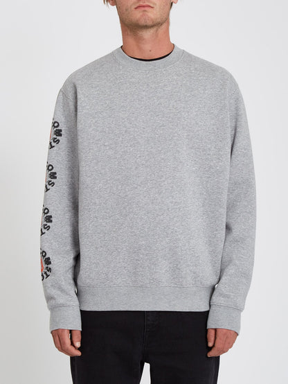 Catch 91 Sweatshirt - HEATHER GREY