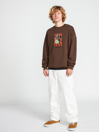 Bob Mollema Sweatshirt - DARK BROWN