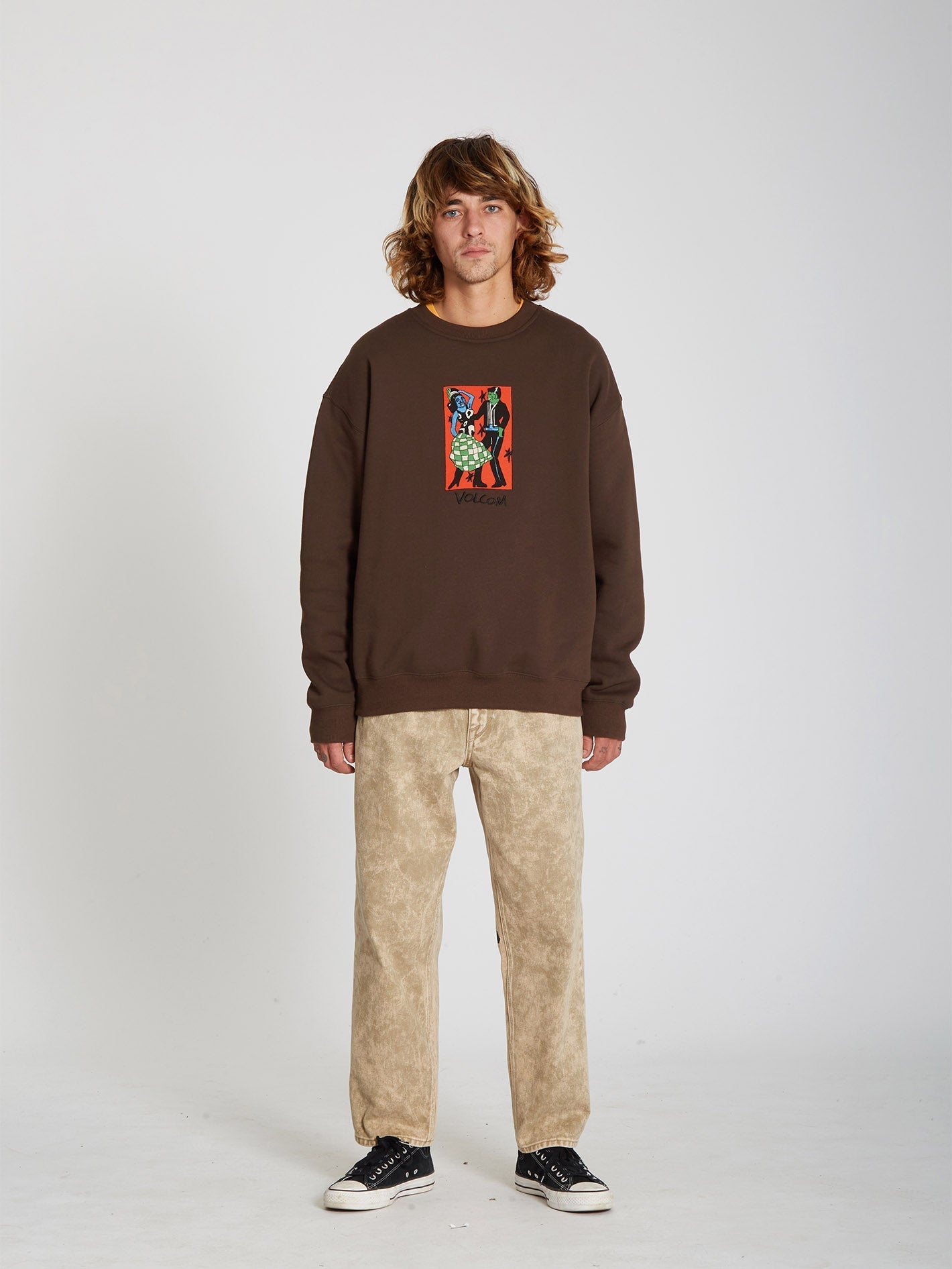 Bob Mollema Sweatshirt - DARK BROWN
