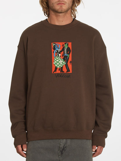 Bob Mollema Sweatshirt - DARK BROWN