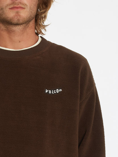Too Kool Sweatshirt - DARK BROWN
